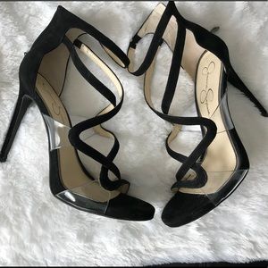 Black Jessica Simpson heels size 10